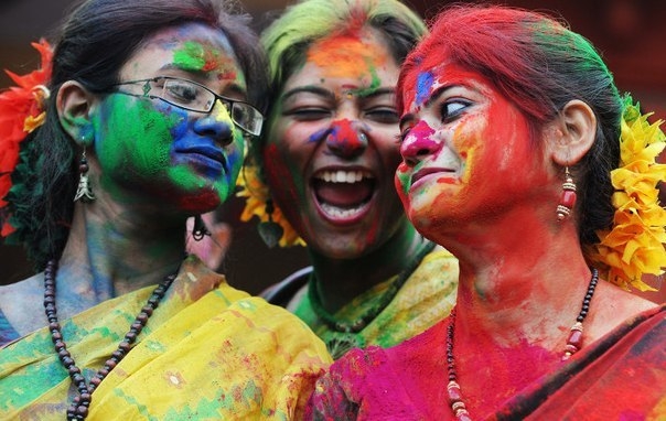 Холи — праздник весны и ярких красок в Индии