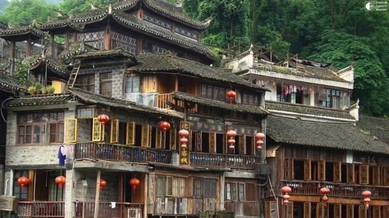 Древний китайский городок Фэнхуан