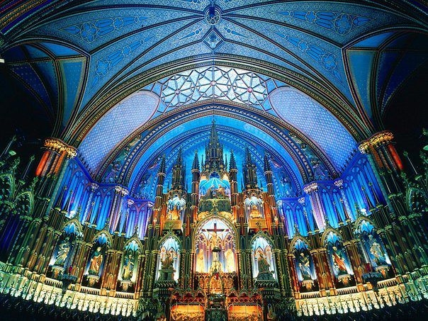 Собор Монреальской Богоматери, Монреаль, Канада