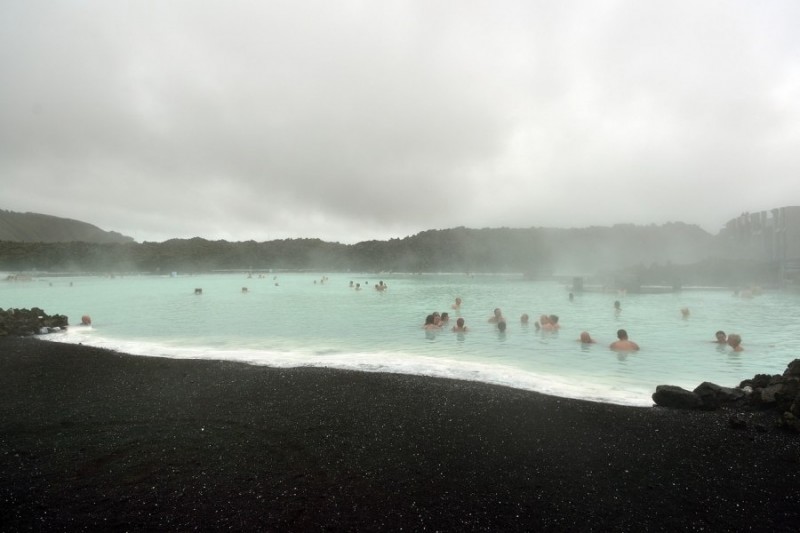 Голубая Лагуна в Исландии (Blue Lagoon).