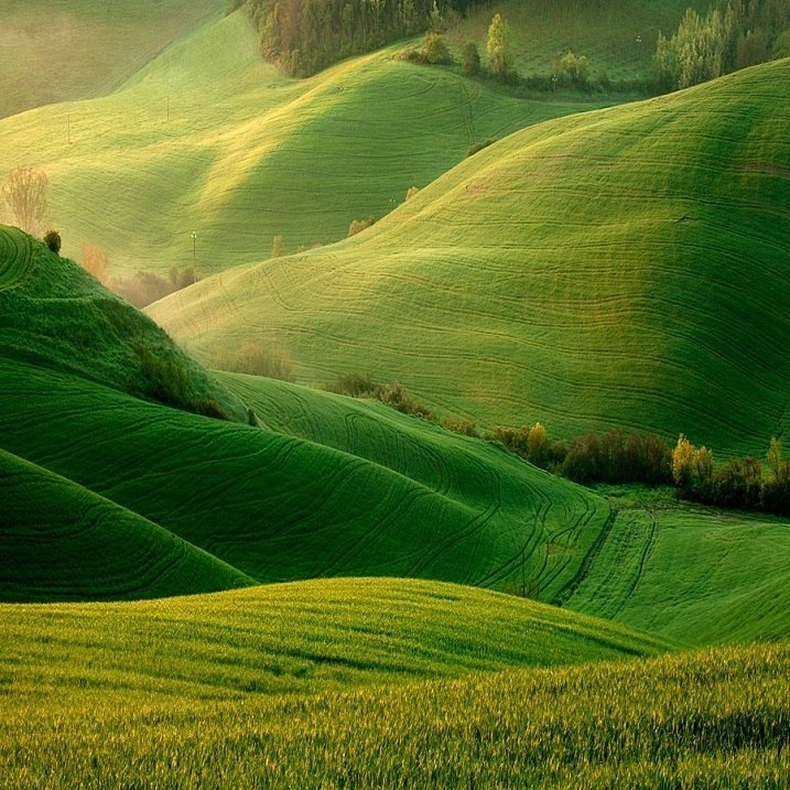 Пейзажи Тосканы, Италия