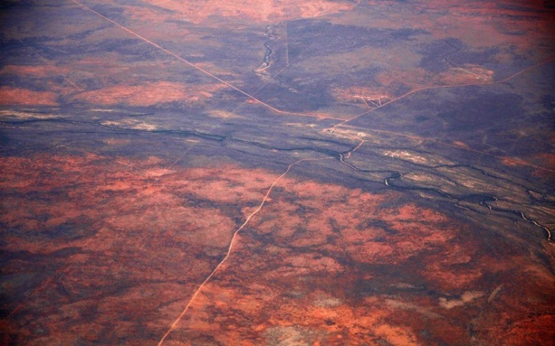 Северная территория Австралии с воздуха