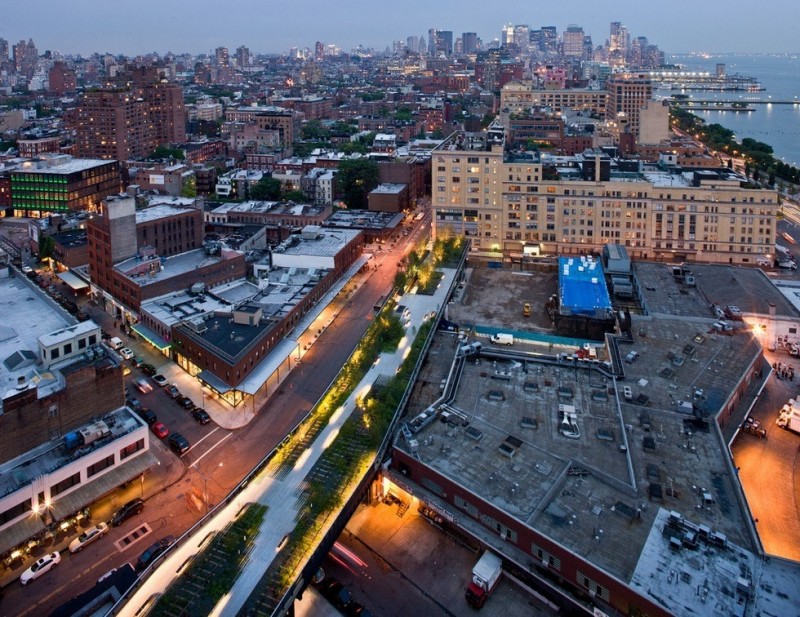 Парк Хай-Лайн: зеленая крыша Манхеттена