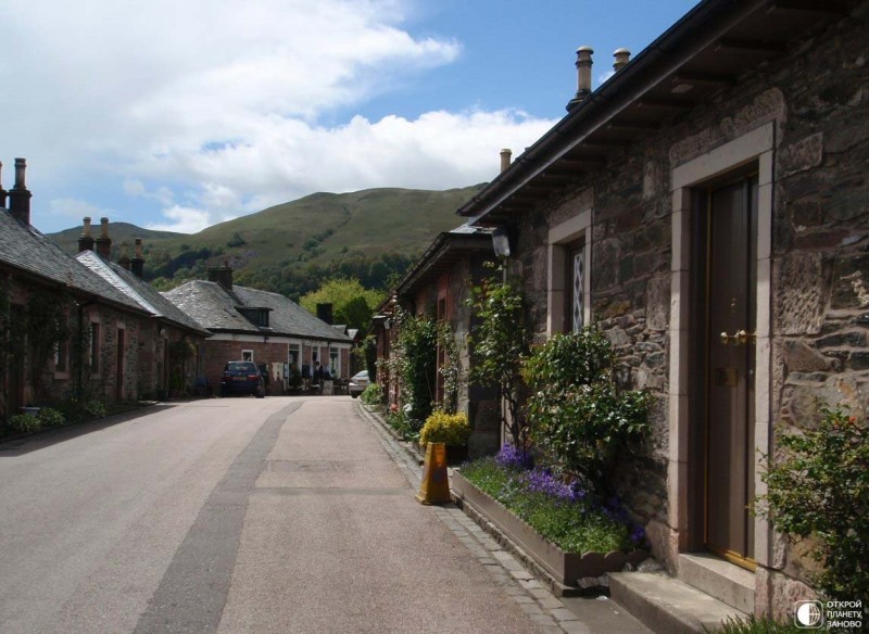 Очаровательная деревня Лусс в Шотландии