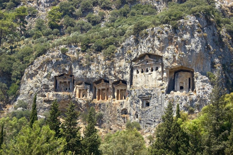 Древние гробницы Кауноса, Турция