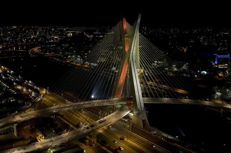 Мост Оливейра в Сан-Пауло, Бразилия