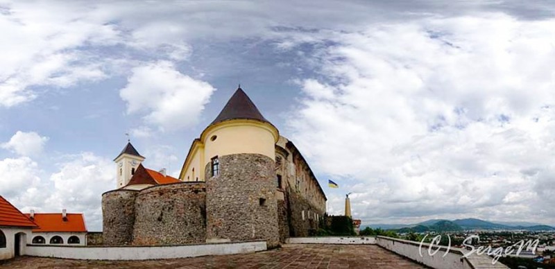Замок Паланок в Мукачево, Украина