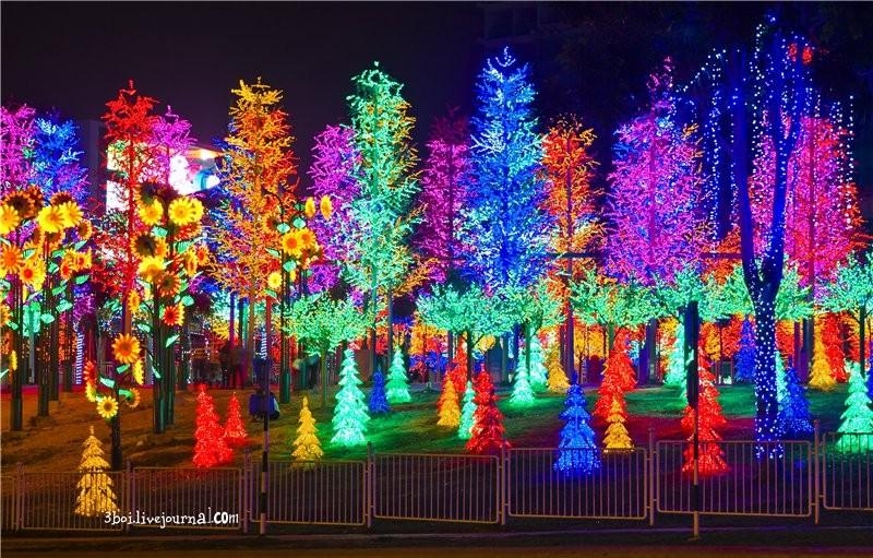 I-City: светящийся сад в Малайзии