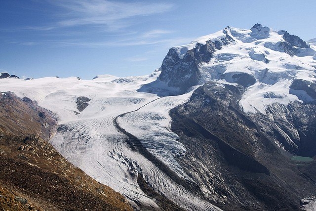 Ледник Горнер, Швейцария