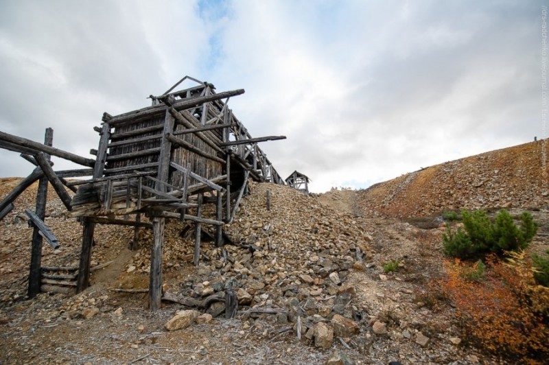 Рудник «Днепровский» - самый сохранившийся производственный объект лагерной Колымы.