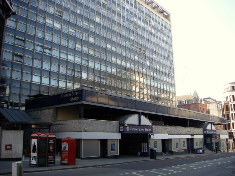 Станция Кэннон-Стрит (Cannon Street station), Лондон.