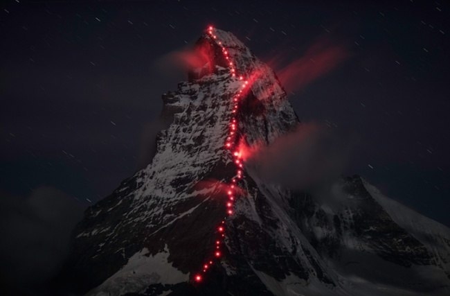 Лучше гор может быть только рекламная кампания на 4 000 метров в Альпах