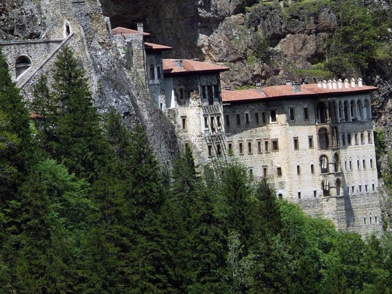 Монастырь Сумела Панагия, Турция