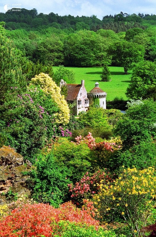 Замок и живописный сад Скотни