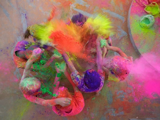 Холи — индийский праздник весны и ярких красок