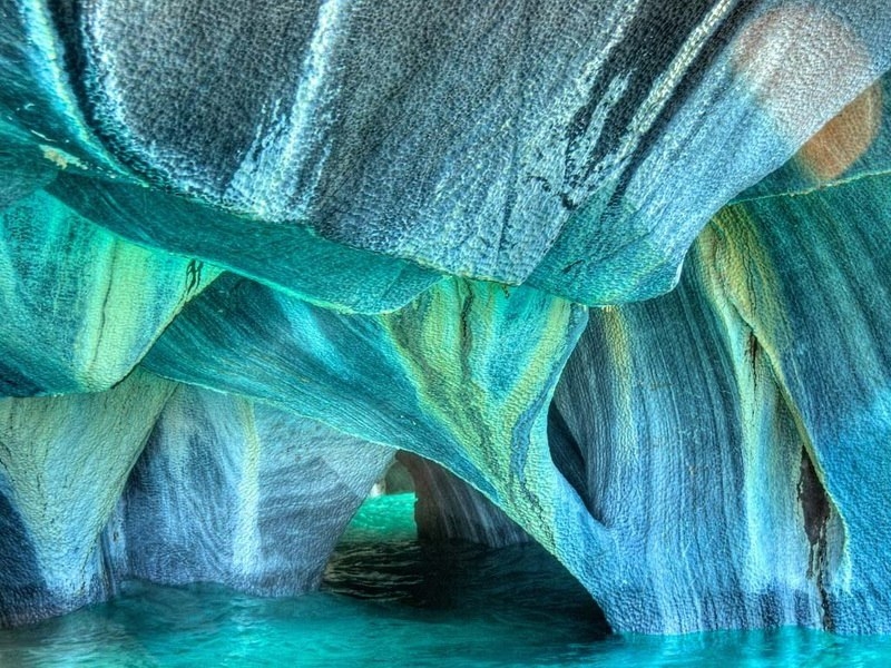 Мраморные пещеры Чиле-Чико