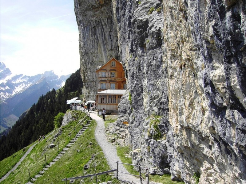 Горный отель Berggasthaus Aescher (Швейцария)