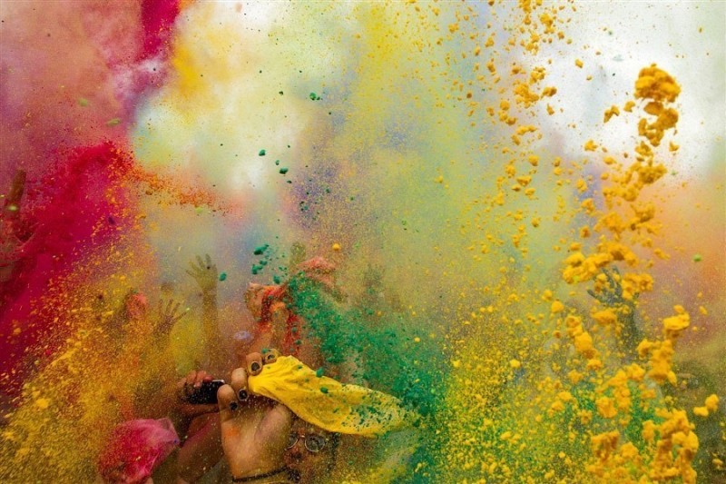 Холи — индийский праздник весны и ярких красок