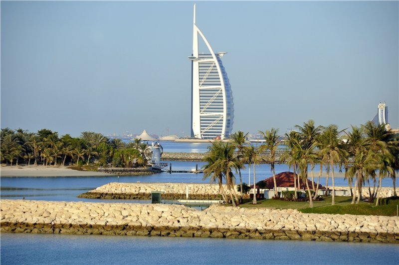 Пальма Джумейра (Palm Jumeirah) - элитный остров в Дубай, ОАЭ