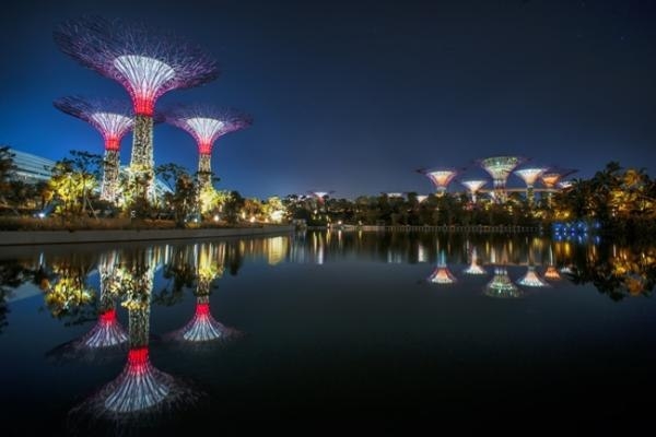 «Сады у залива» - потрясающий подвиг зеленого дизайна в Сингапуре.