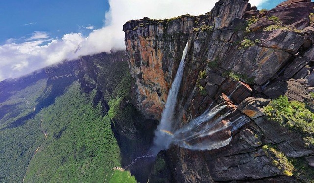 Анхель - самый высокий в мире водопад