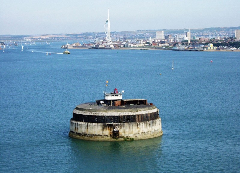 Отель в бывшем военном форте Спитбанк (Spitbank Fort), Англия