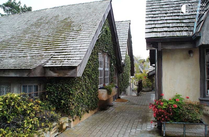 Город-сказка Carmel-by-the Sea , США Город-сказка Carmel-by-the Sea , США