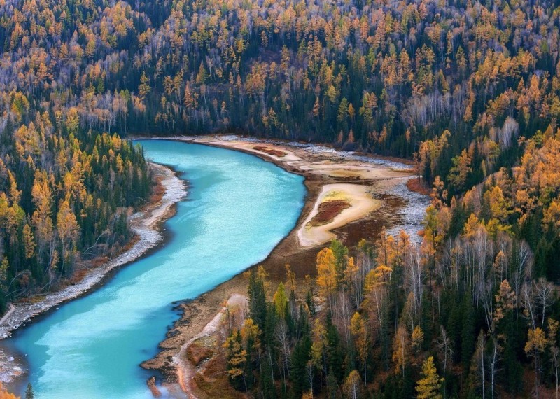 Пейзажи Китая от фотографа Thierry Borniez