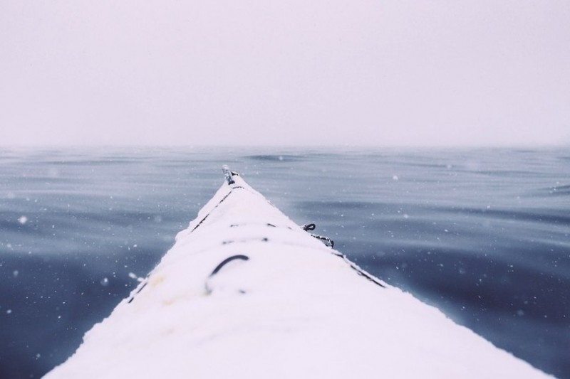 Холодная Антарктика...