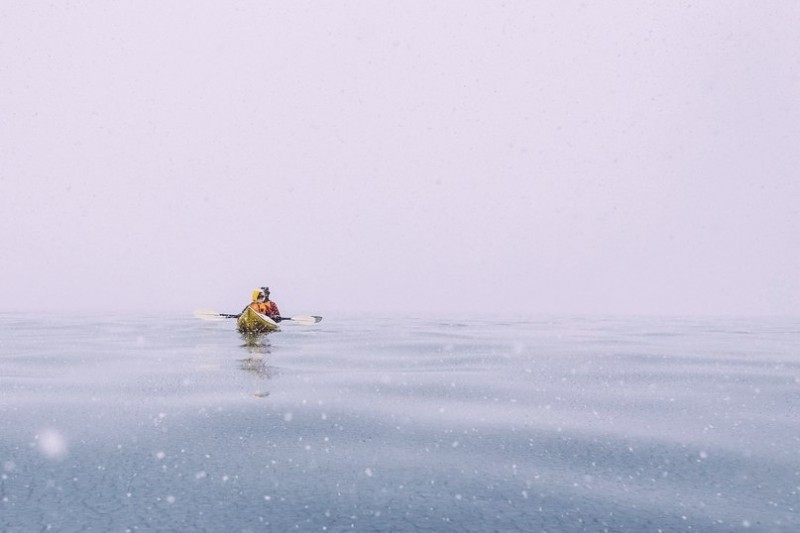Холодная Антарктика...
