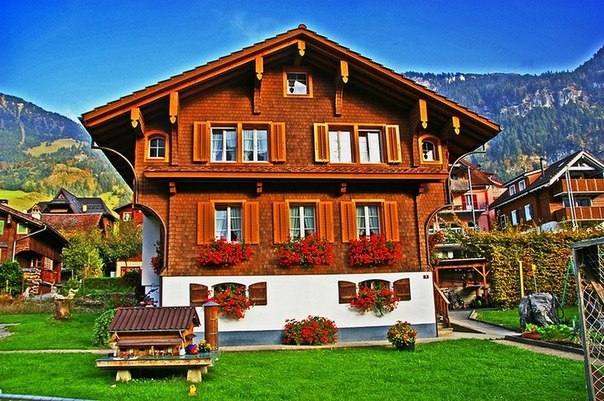 Сказочные домики в Альпах