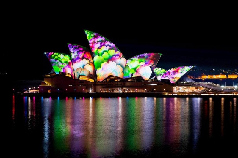 Фестиваль света и музыки Vivid Sydney Фестиваль света и музыки Vivid Sydney