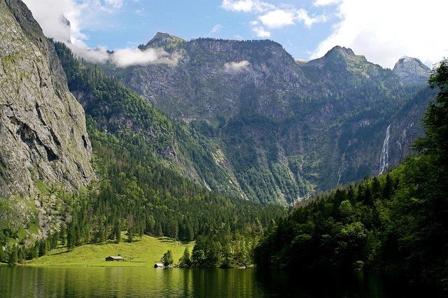 Озеро Кёнигсзе, Германия Озеро Кёнигсзе, Германия