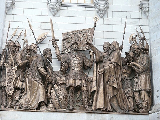Храм Христа Спасителя в Москве, Россия. Храм Христа Спасителя в Москве, Россия.