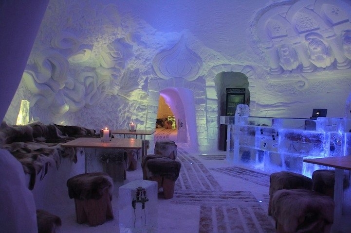 Альпийский снежный отель Iglu-Lodge