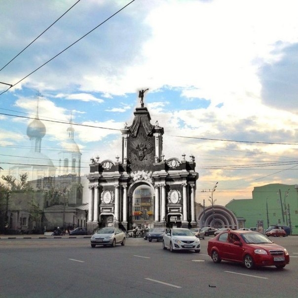 Две Москвы художника-мультипликатора Константина Коновалова Две Москвы художника-мультипликатора Константина Коновалова
