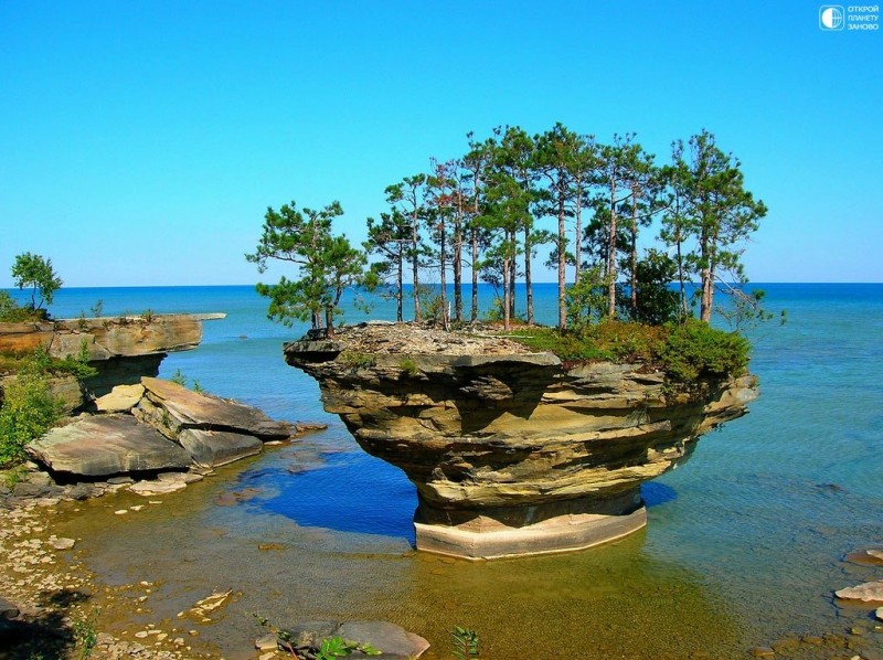 Остров Turnip Rock