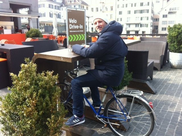 Велокафе в Цюрихе