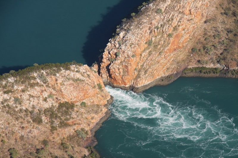Горизонтальный водопад, Австралия