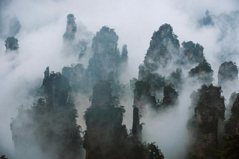 Горы Улин в китайской провинции Хунань