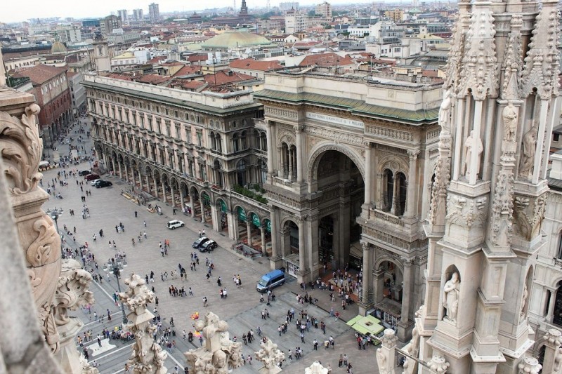 Улица под куполом: галерея Виктора Эммануила II в Милане 2