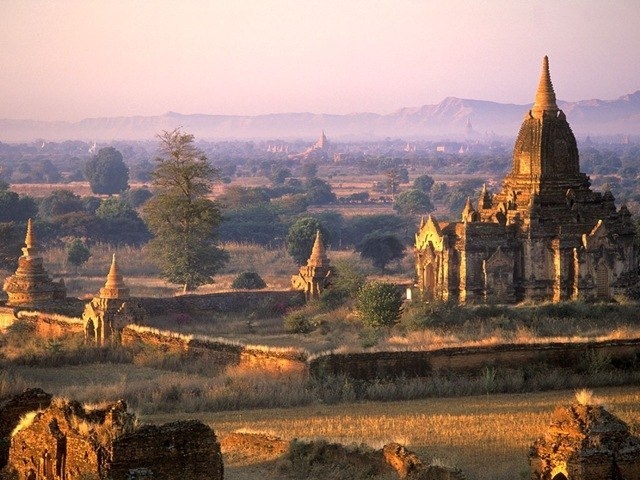 Древний город Баган в Бирме
