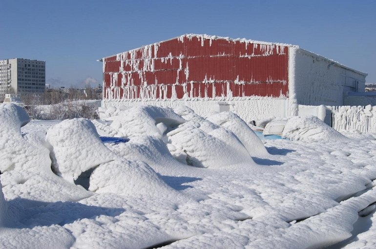 The day after tomorrow или одна неделя портового города