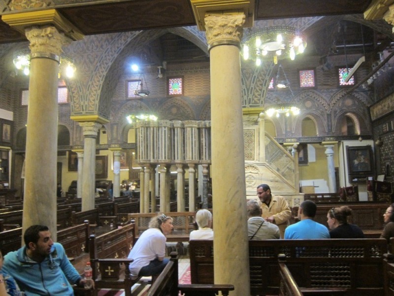 Висячая церковь в Каире