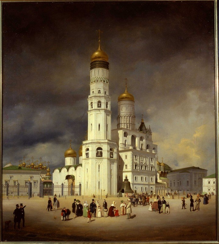 Колокольня Ивана Великого в Москве (Россия)