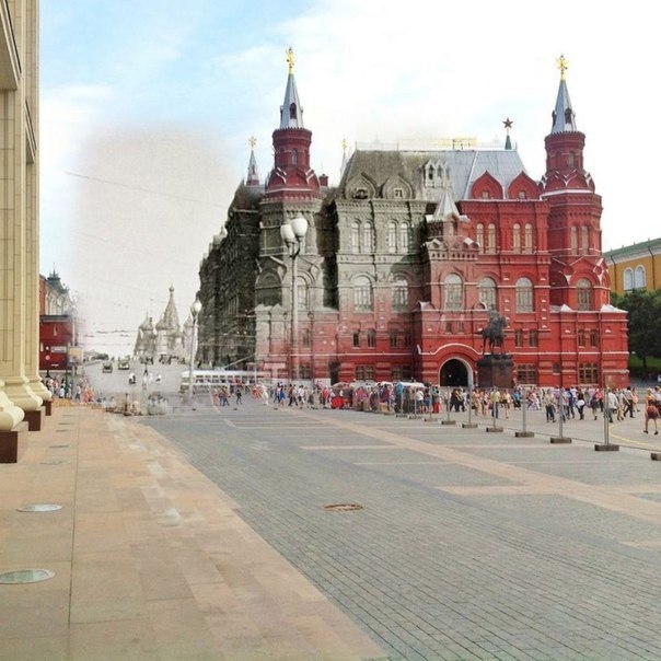 Две Москвы художника-мультипликатора Константина Коновалова Две Москвы художника-мультипликатора Константина Коновалова