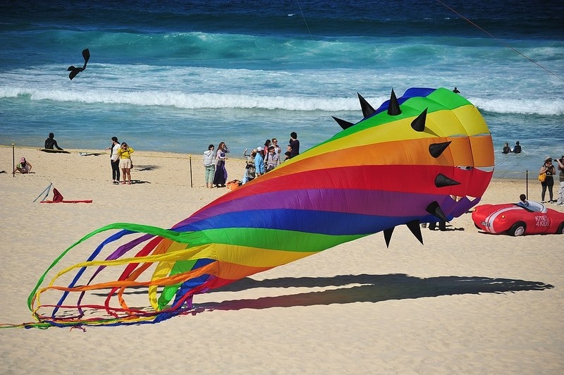 Фестиваль воздушных змеев в Австралии.