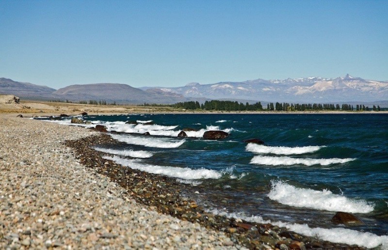Лазурь и мрамор озера Буэнос-Айрес- Хенерраль Каррера