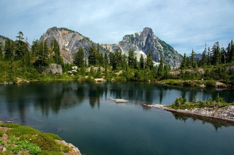 Горные озера Рейчел, Лайла и Рампарт