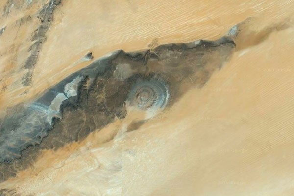Глаз пустыни Сахара